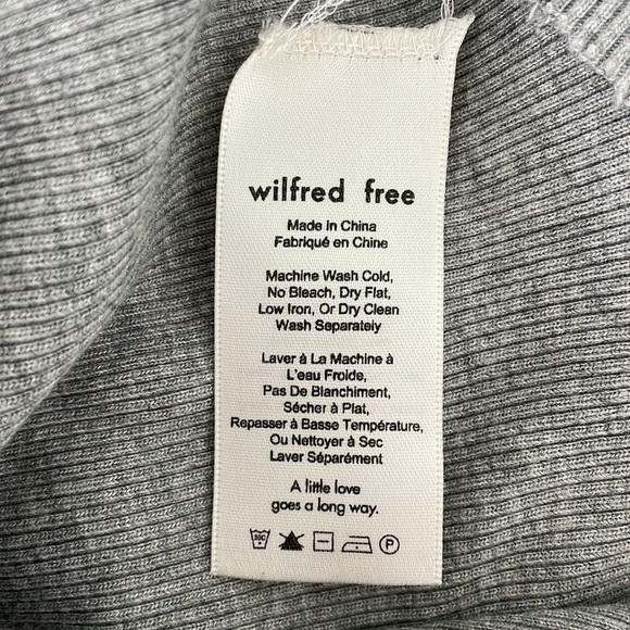 Gray Ribbed Dress - Picture 8 of 9